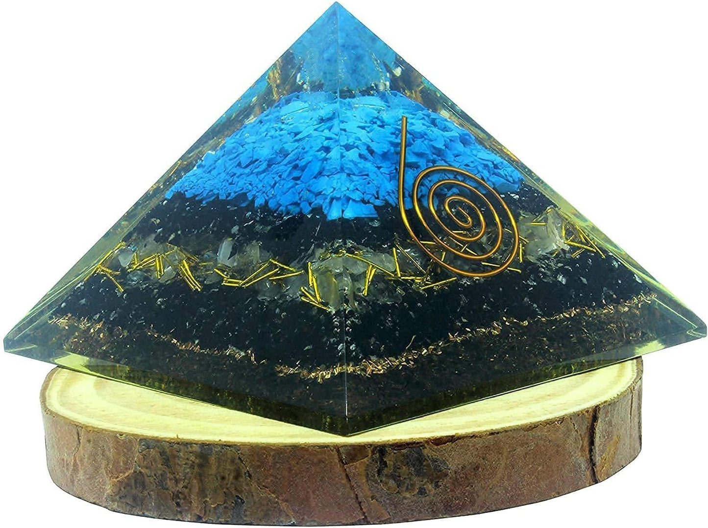 Black Tourmaline Orgone Pyramid Protection Meditation Reiki